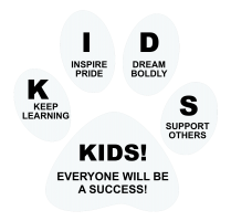 KIDS logo - kingston k-14